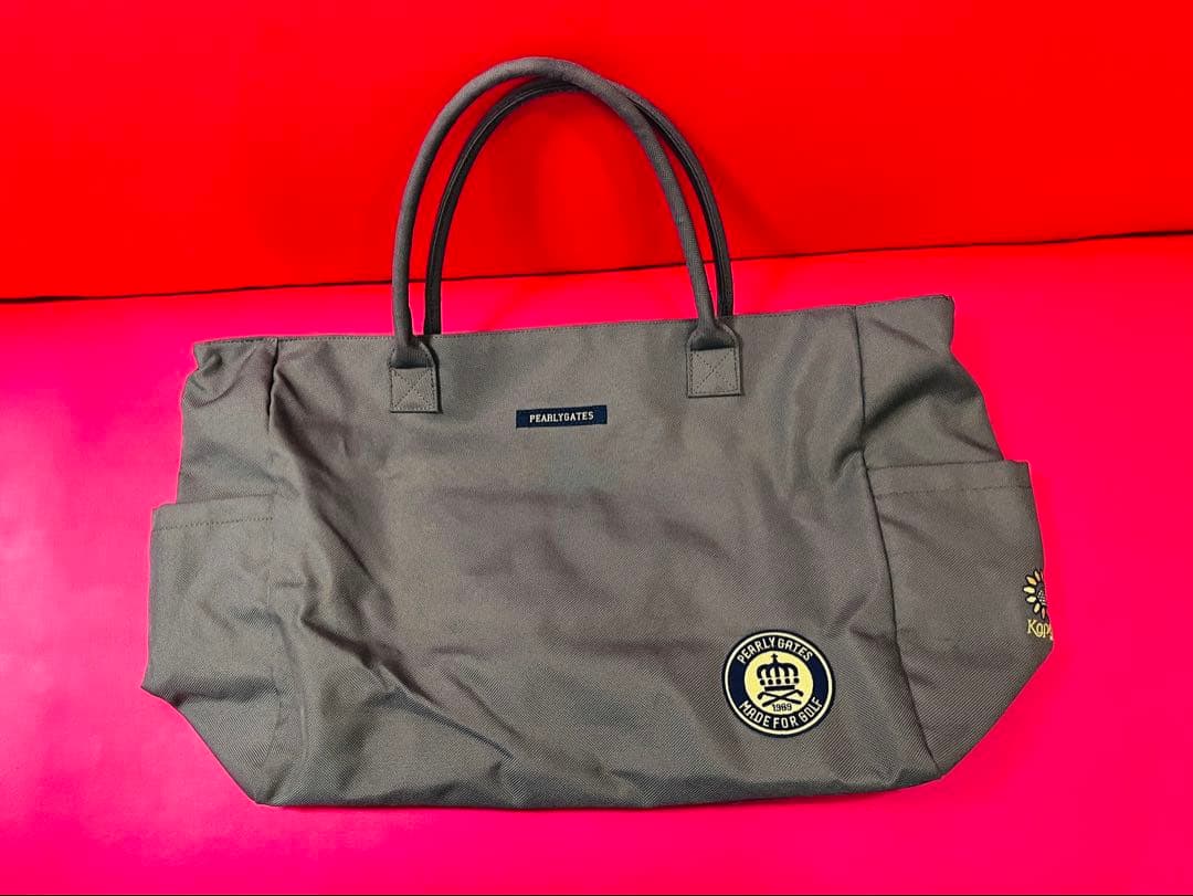 【美品】PEARLYGATES パーリーゲイツ 大型トートバック used