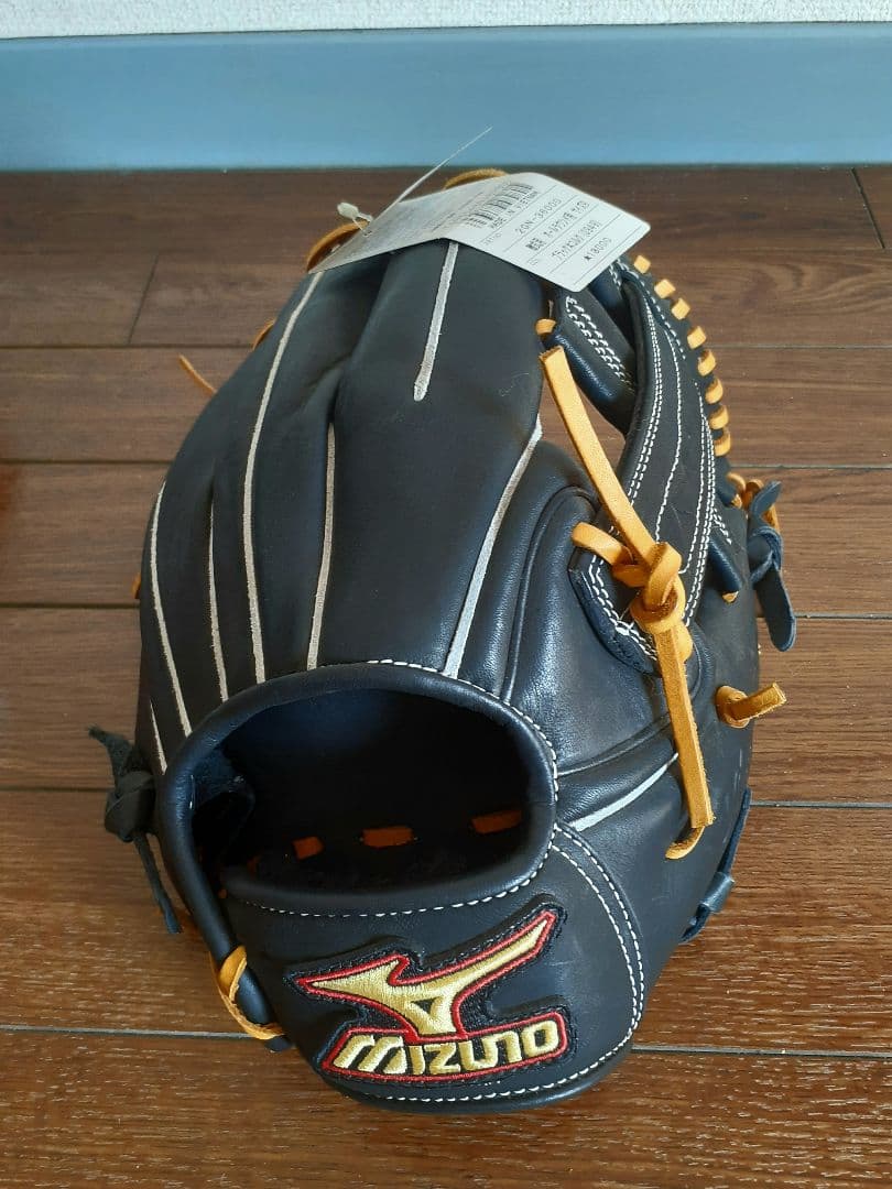 Mizuno 野球用グローブ ブラック/コルク軟式オールラウンド用
