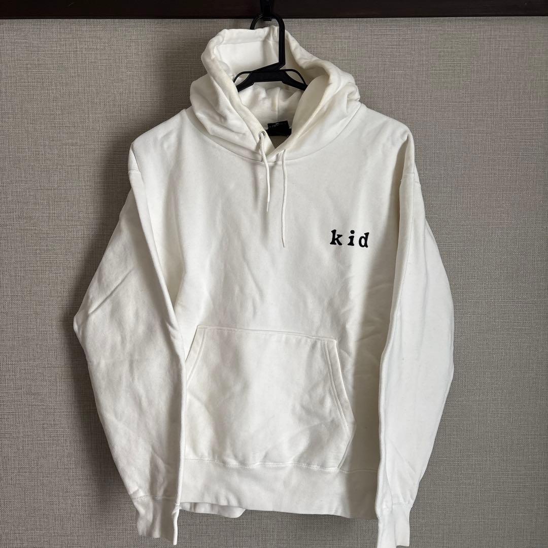 kidfresino グッズパーカー ホワイト XL