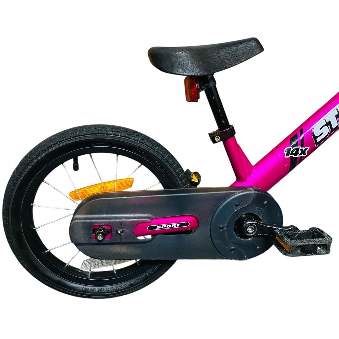 ストライダー STRIDER 14X フューシャピンク ペダル付
