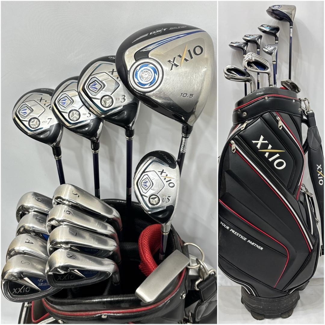 メンズ右利き初心者用　ゼクシオ　8＆9代目　ゴルフクラブセット　W₋2764