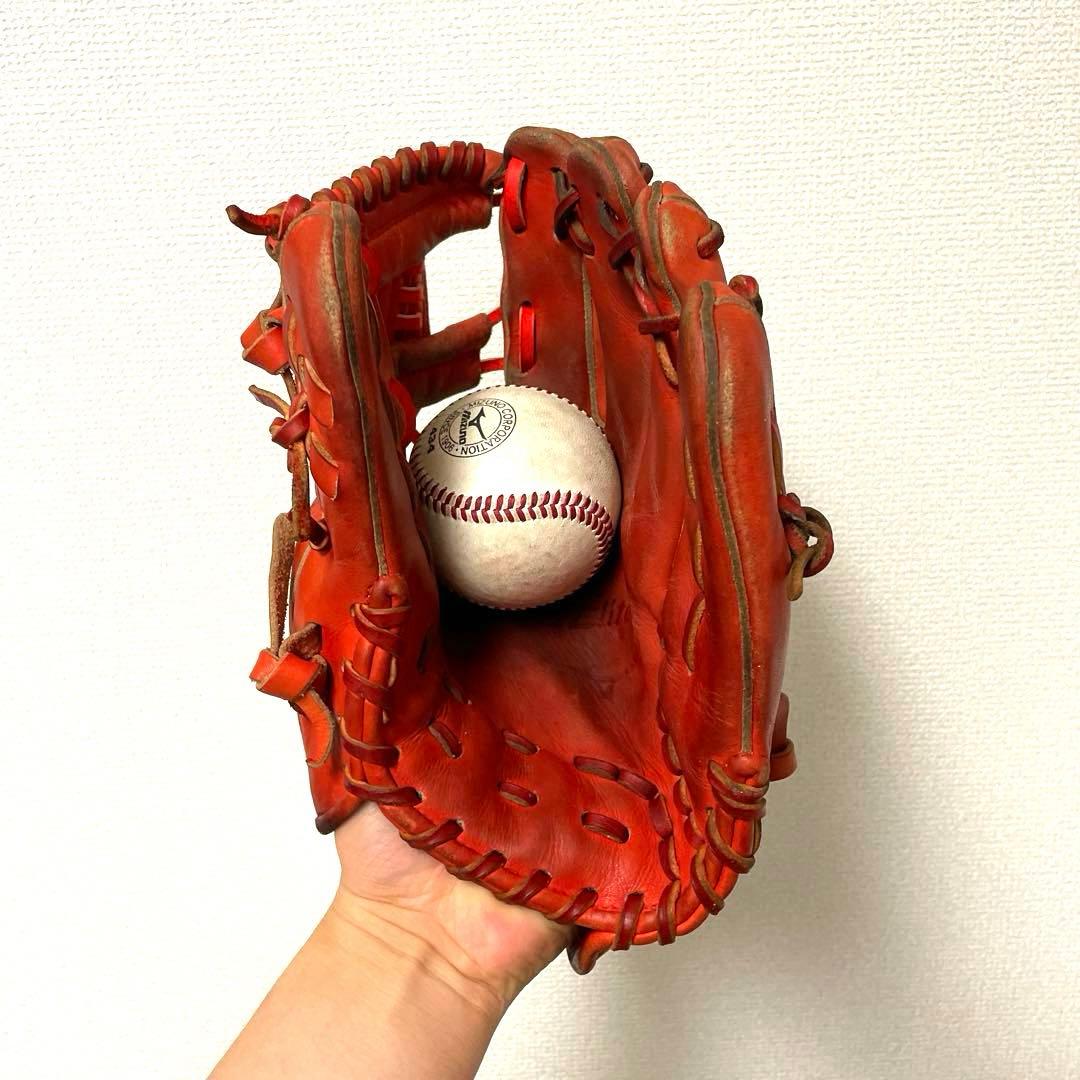 386 ミズノ グローバルエリート 型抜群 即戦力 軟式 内野手用グローブ