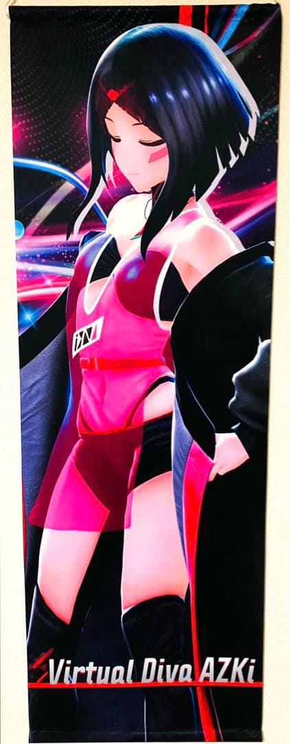 ホロライブ Virtual Diva AZKi ロングタペストリー