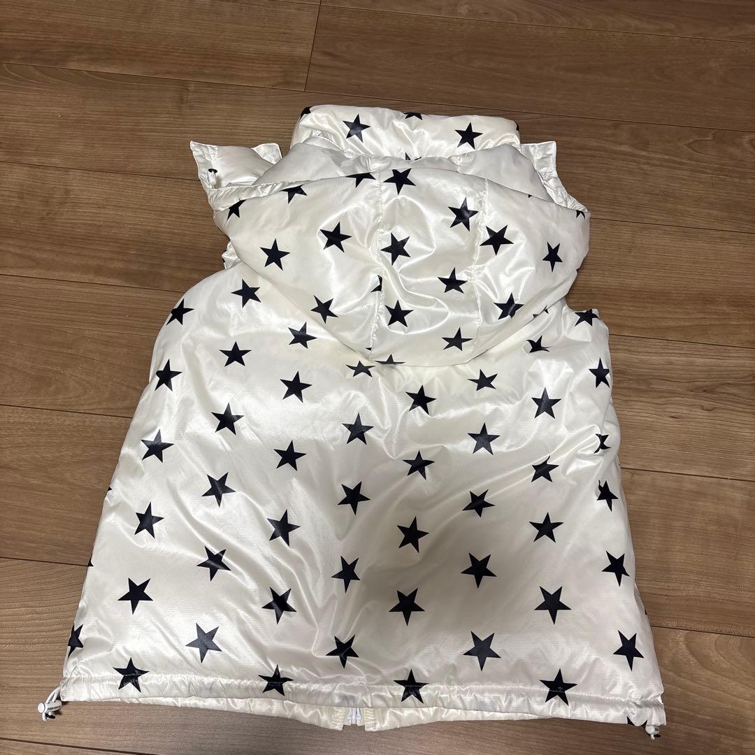 PEARLY GATES リバーシブル星柄ダウンジャケット
