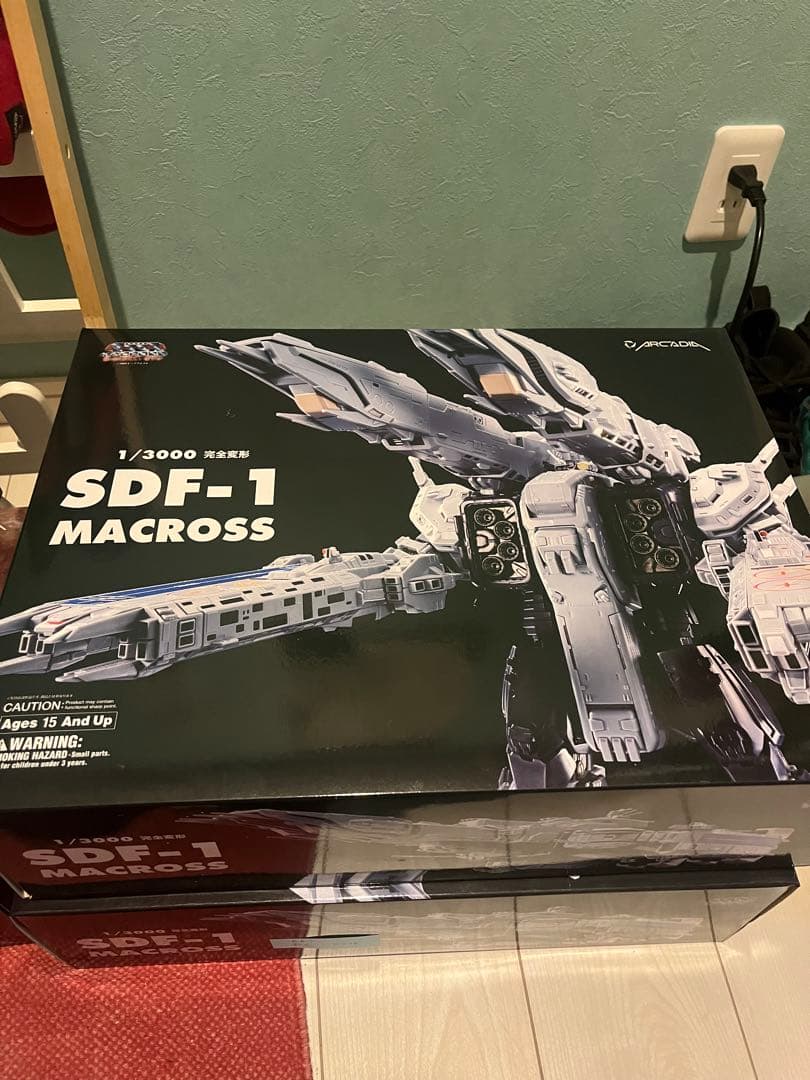 完全変形 1/3000 SDF-1 MACROSSマクロス超時空要塞マクロス
