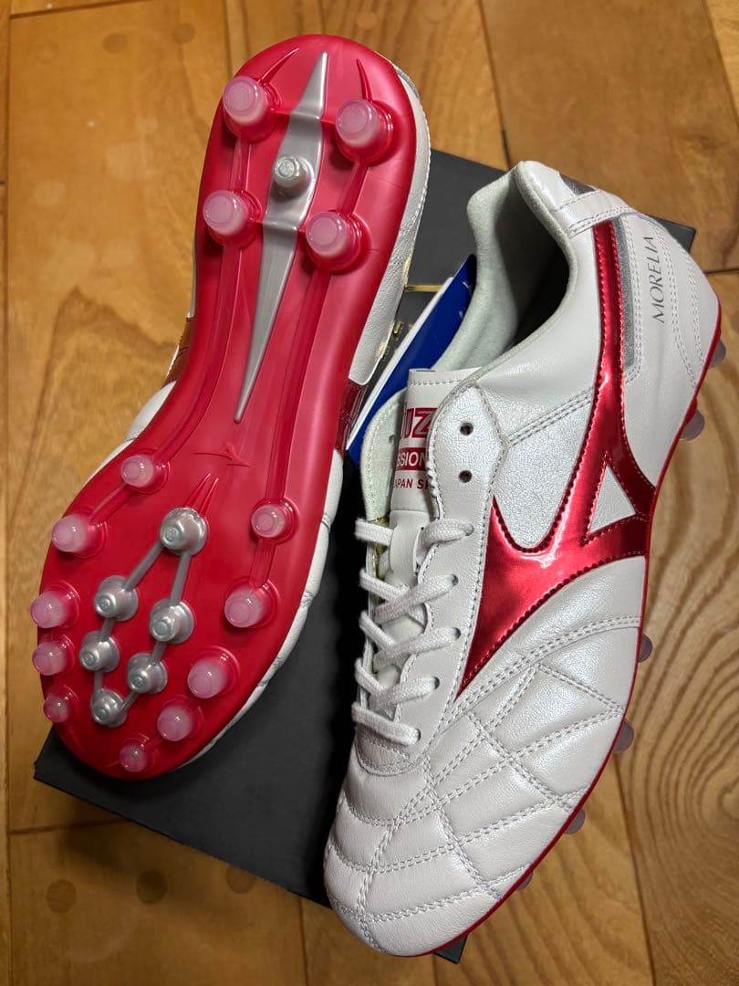 新品　限定　完売品　ミズノ　モレリア 2 JAPAN AG 40周年 25.5