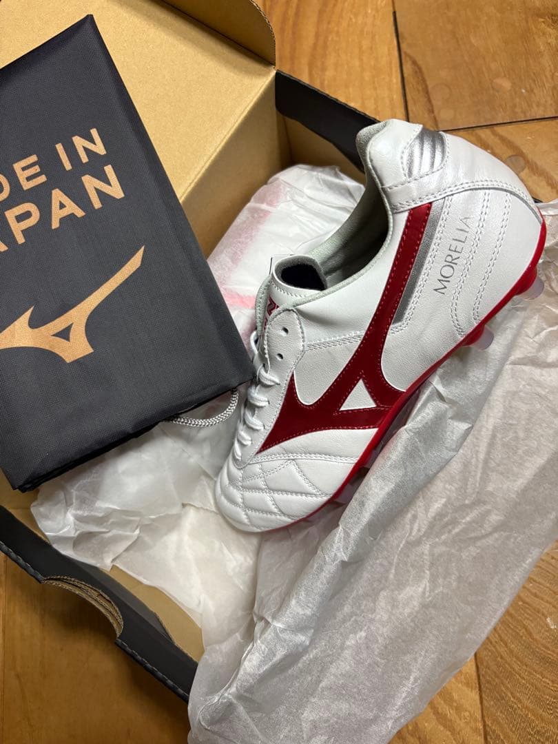 新品　限定　完売品　ミズノ　モレリア 2 JAPAN AG 40周年 25.5