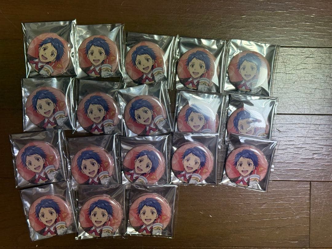 缶バッジ 一条シン 10周年記念 KING OF PRISM