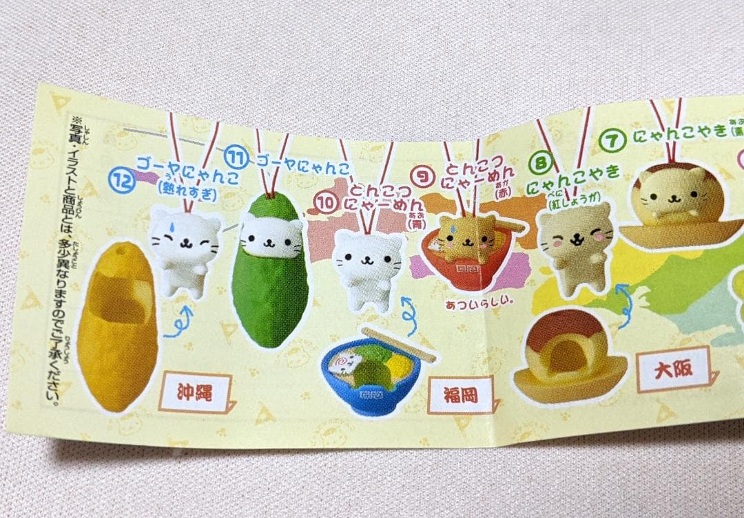 ■にゃんにゃんにゃんこ■おきがえにゃんこ　にゃんこツアー　５点セット