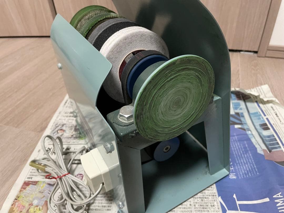 木彫刀特殊研磨機C型(高橋製作所)