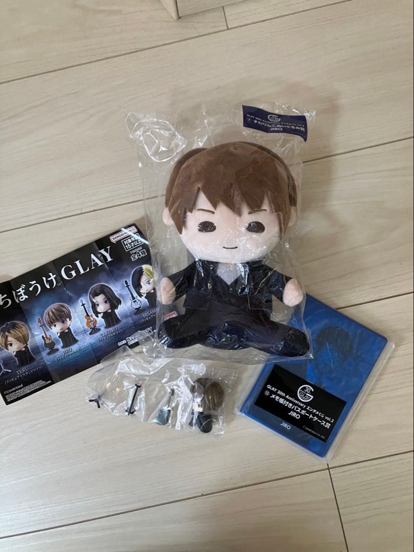 GLAY 30th Anniversary ぬいぐるみ JIRO3点セット