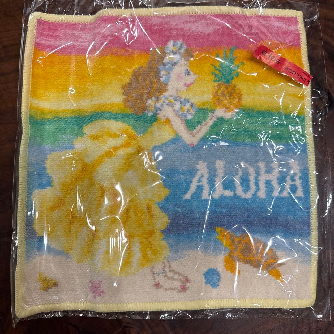 DEAN & DELUCA Alohaタオルハンカチ　ハワイ