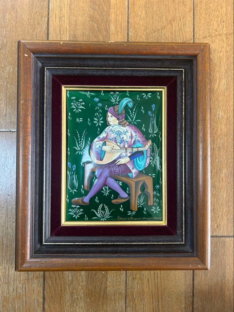 Chantal de Burguet エナメル画