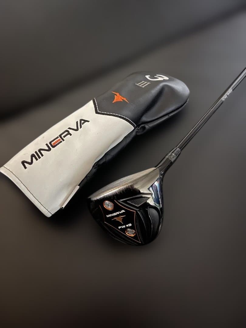 MINERVA FW#3 フェアウェイウッド ヘッドカバー付き