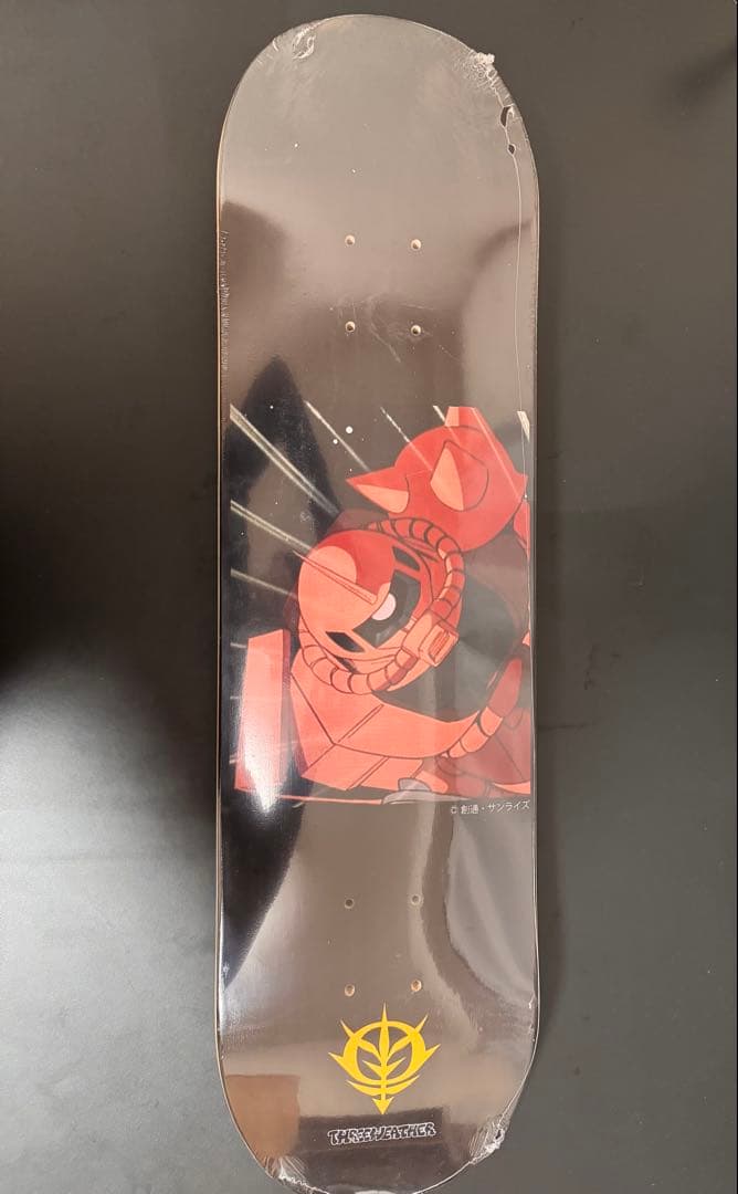 シャア専用ザク　MS-06S スケートボードデッキ