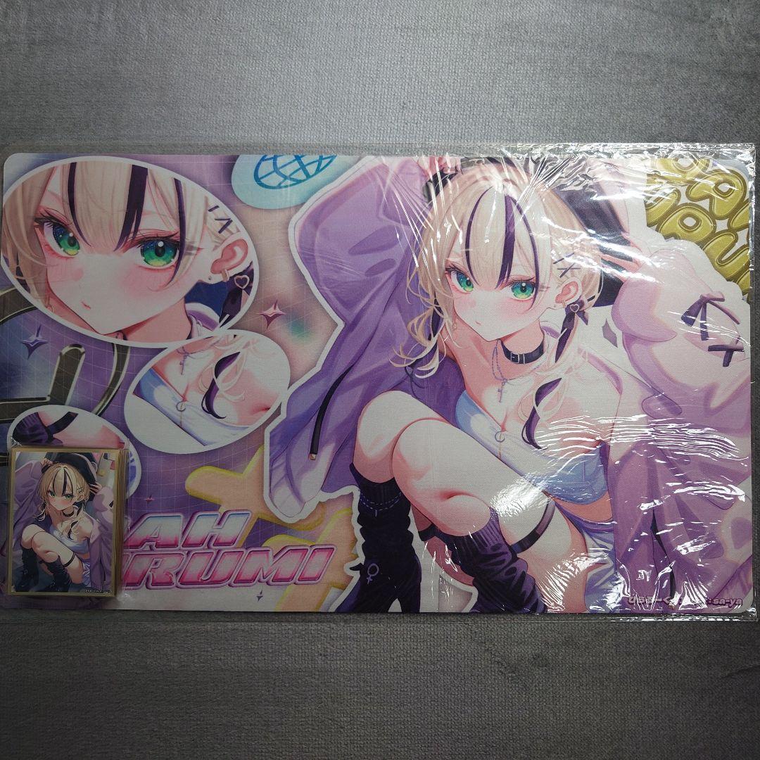 α1 ぶいすぽっ！ ベアトップ&帽子 胡桃のあ スリーブ&プレイマット