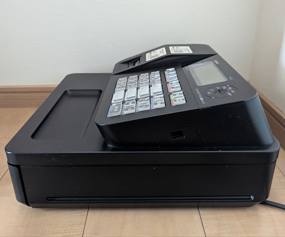 ☆び太郎様☆CASIO レジスターSR-G3-EX-BK 業務用インボイス対応