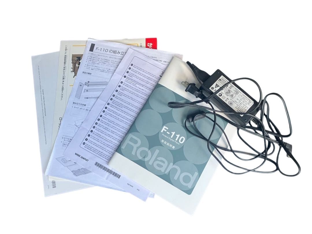 【美品】ローランド 電子ピアノ F-110-WHCJ 2010年製 ホワイト 白