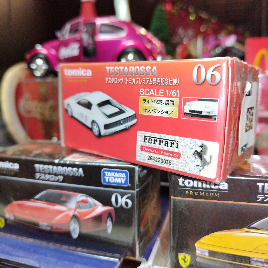 商品Ｎｏ.３７４９★ｔｏｍｉｃａ・ＰＲＥＭＩＵＭテスタロッサ＆ディスプレイセット