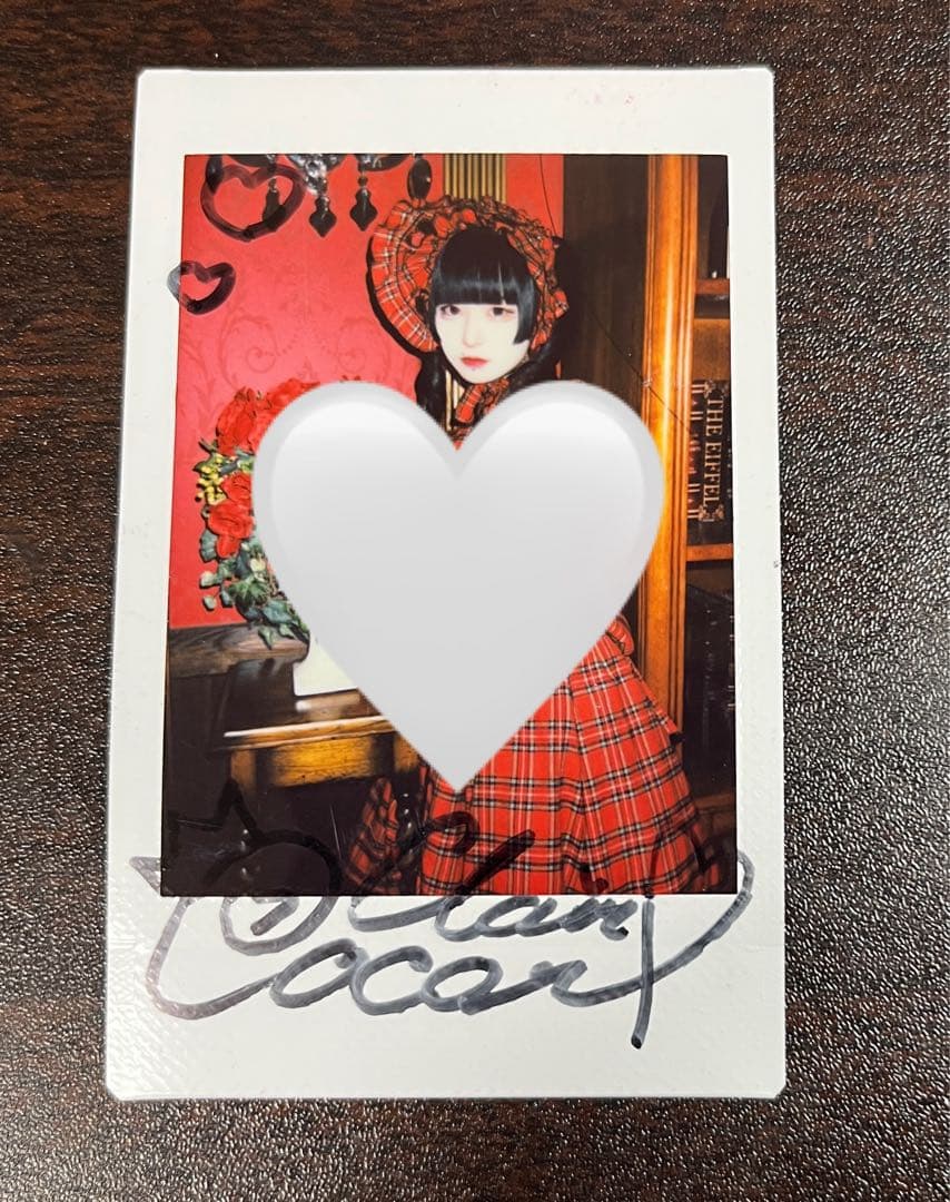 VILLAINS HOUSE クレア・ココロ 当選 サイン入りチェキ