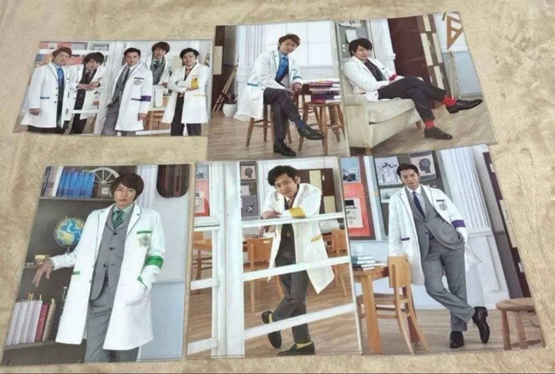 嵐 クリアファイル 大野智 櫻井翔 相葉雅紀 二宮和也 松本潤