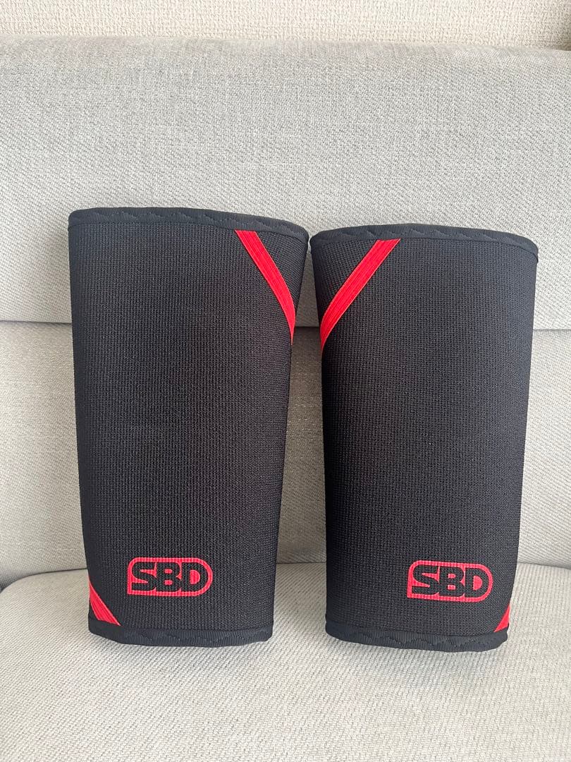 【美品】SBD パワーリフティングニースリーブM size