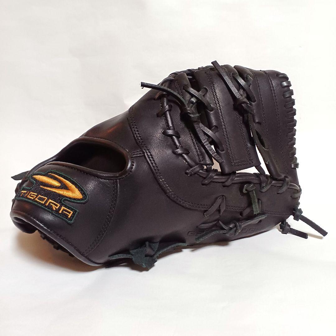TIGORA ティゴラ ファーストミット 一塁手用 軟式一般 ブラック 黒