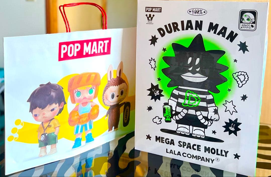 ゲームキャラクター MEGA SPACE MOLLY DURIAN MAN 400%popmart