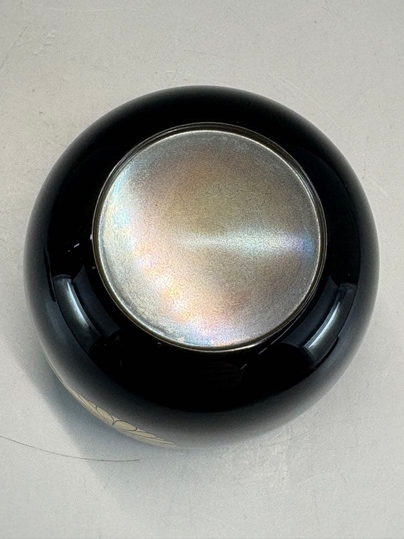 【中古品】吉田華正造　菊桐蒔絵大棗