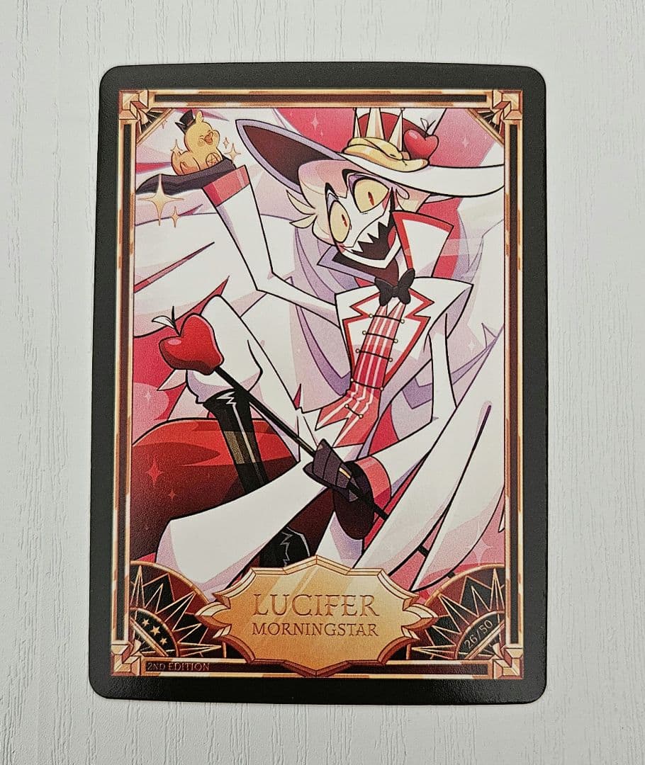 Hazbin Hotel ハズビンホテル ルシファー カード