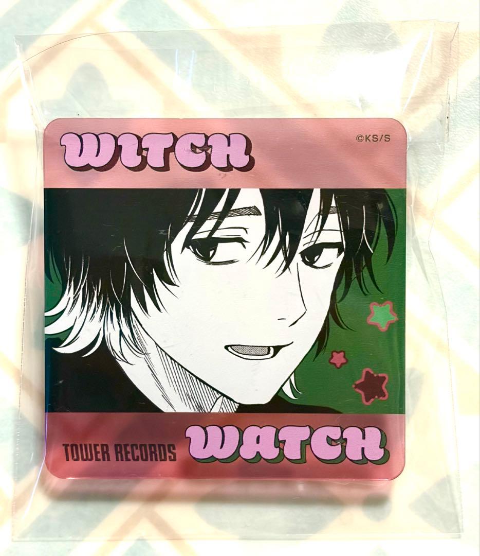 ウィッチウォッチ　真神圭護　タワレコ　タワーレコード　アクリルバッジ　プレート