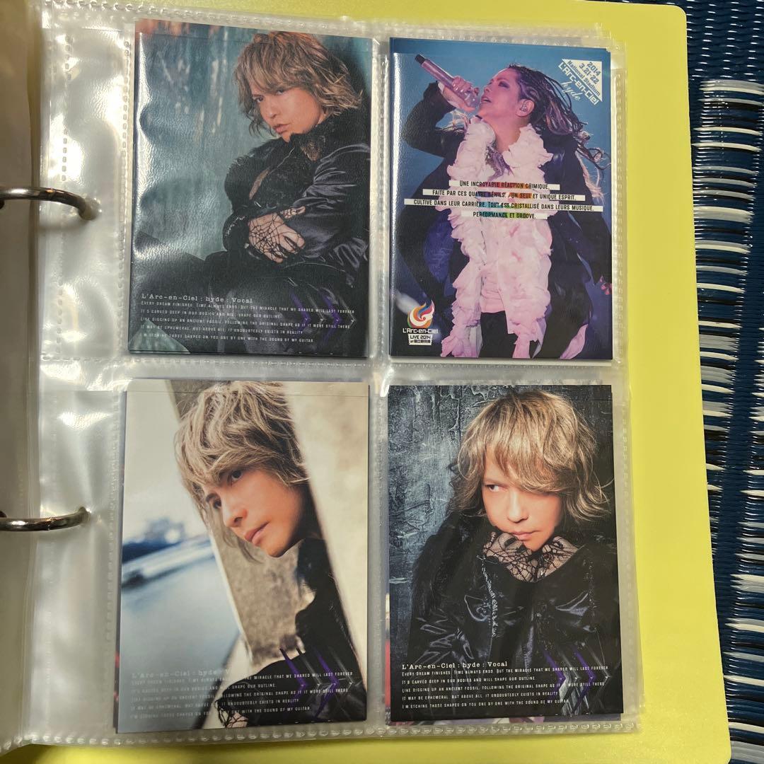 L'Arc~en~Ciel トレカセット　hyde ラルク