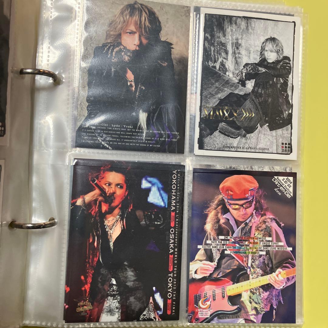 L'Arc~en~Ciel トレカセット　hyde ラルク