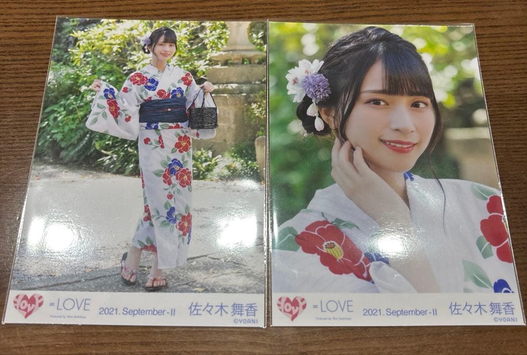 イコラブ 佐々木舞香 夏祭り恋慕う セミコン 生写真