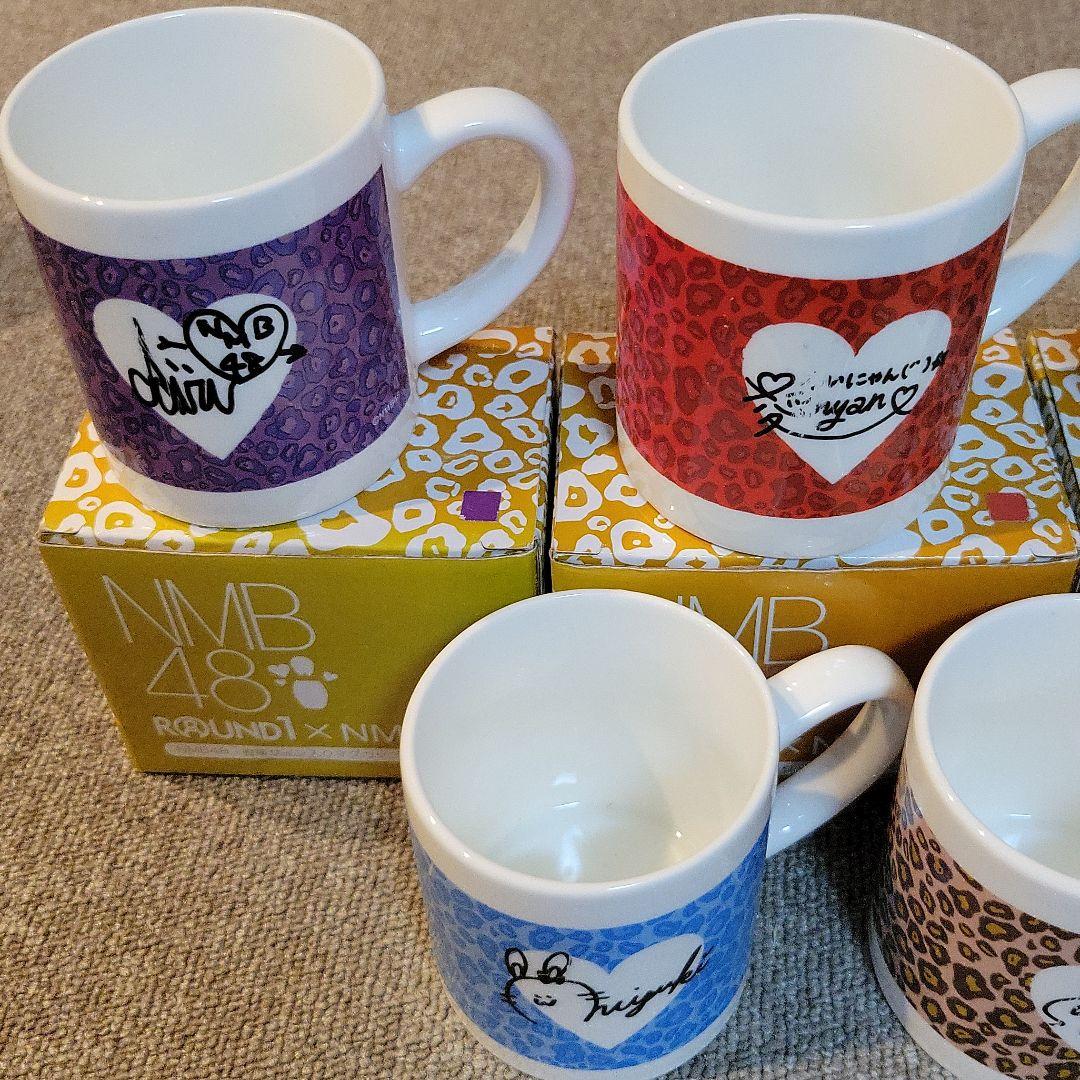 NMB48 渡辺美優紀 山本彩 山田菜々 小笠原茉由 福本愛菜 マグカップ