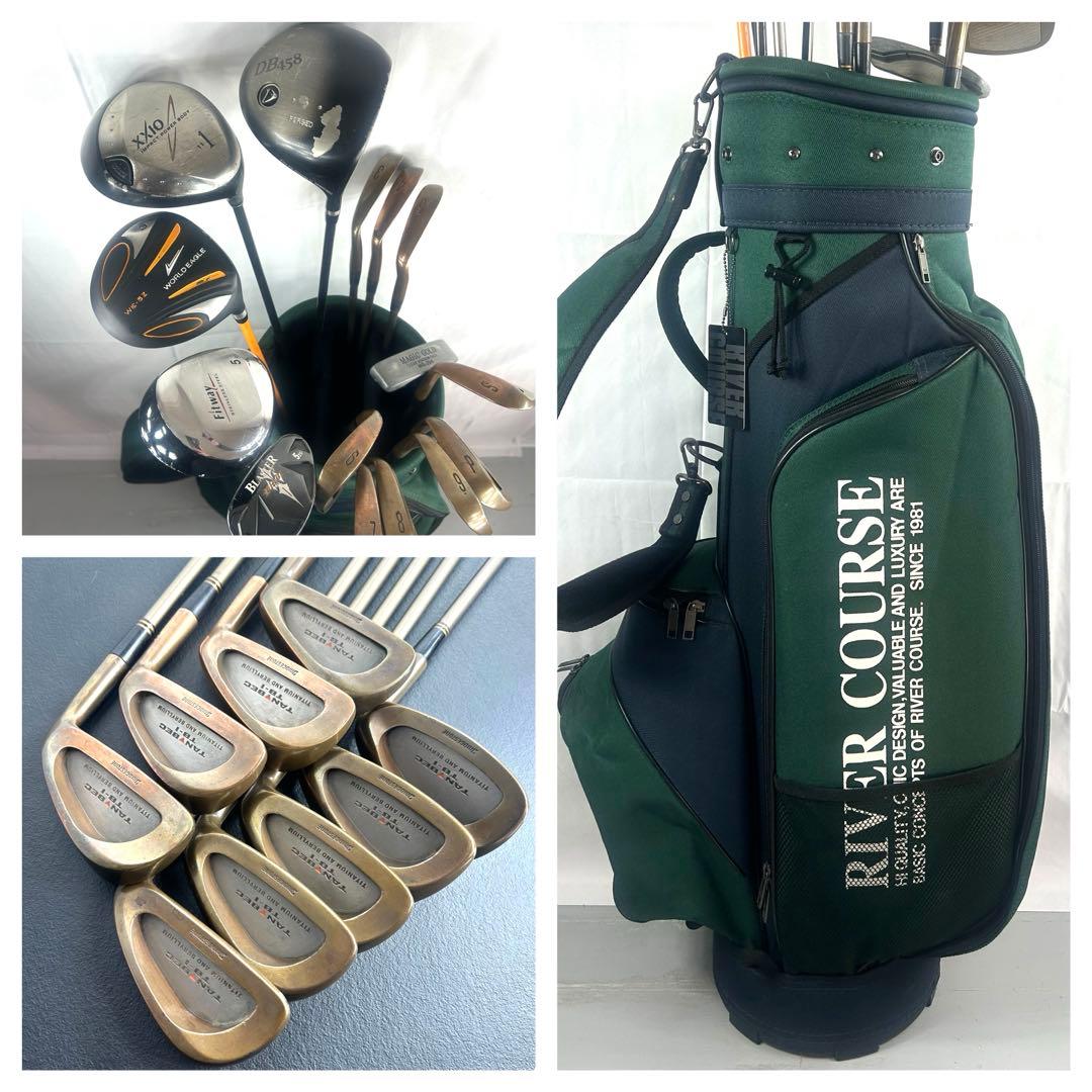 本格派　メンズゴルフクラブ　15本　フルセット　ゴルフセット　お試しセット