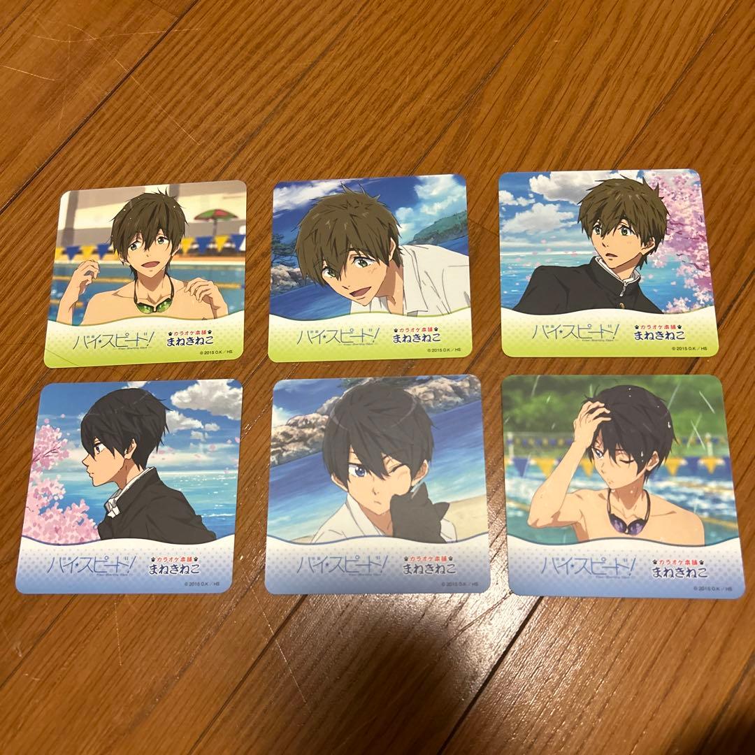 free ハイスピード まねきねこ コースター 七瀬遙 水着