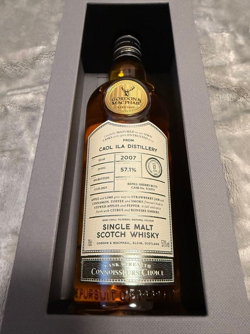 や*ー様 【箱付き】カリラ 2007 17年 57.1% ゴードン＆マクファイル