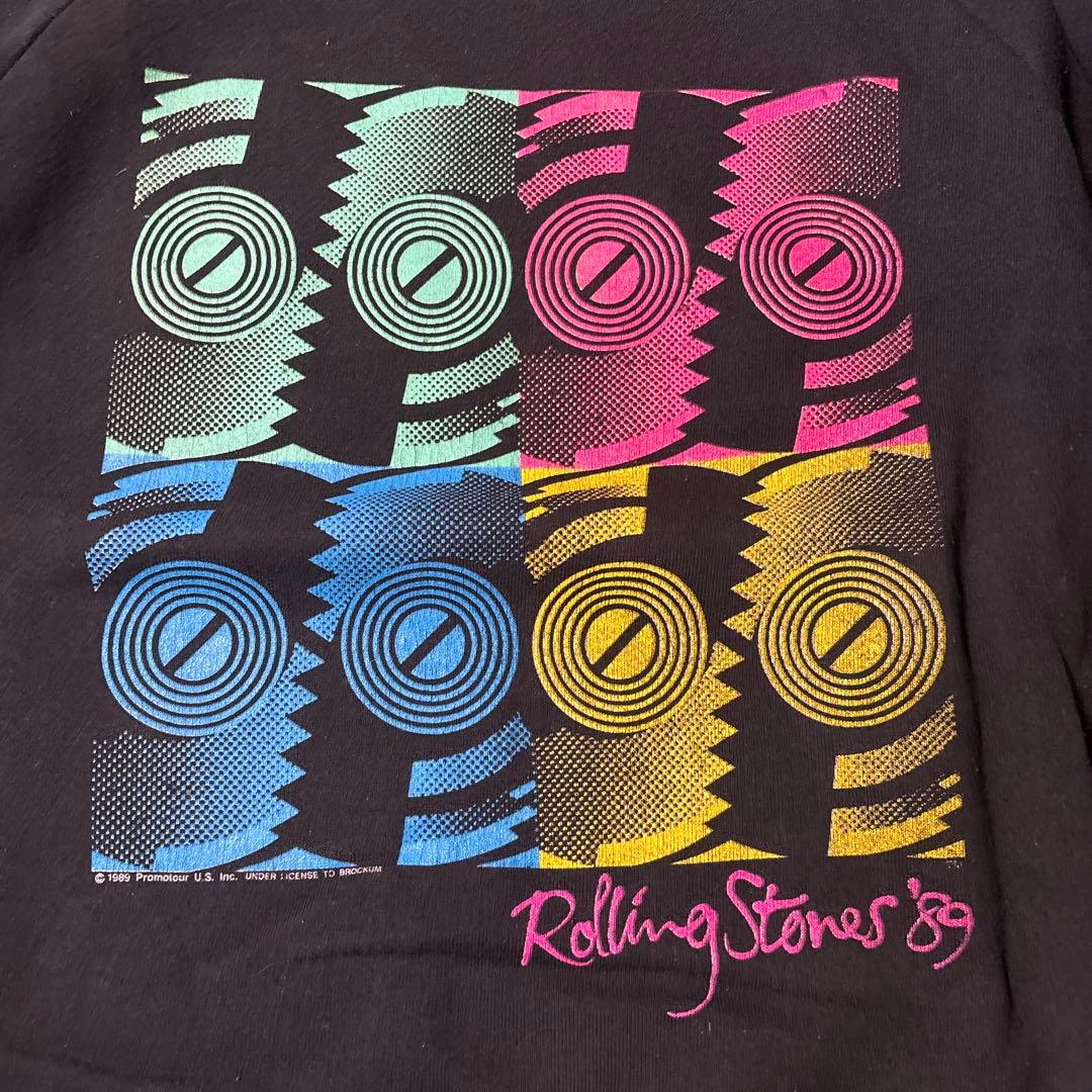 Rolling Stones 1989 スウェット Lサイズ