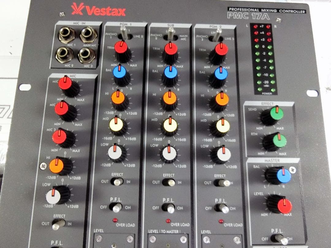 VESTAX PMC-17A　ベスタクス　DJミキサー