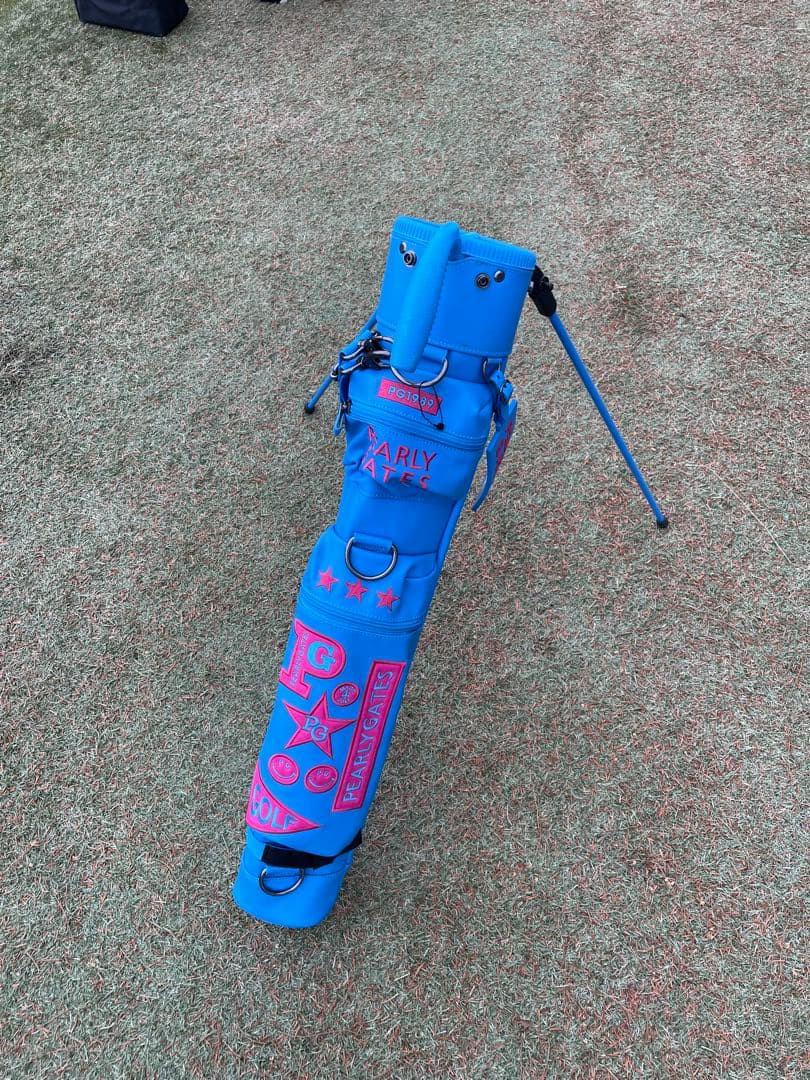 パーリーゲイツ　サブバッグ　ブルー