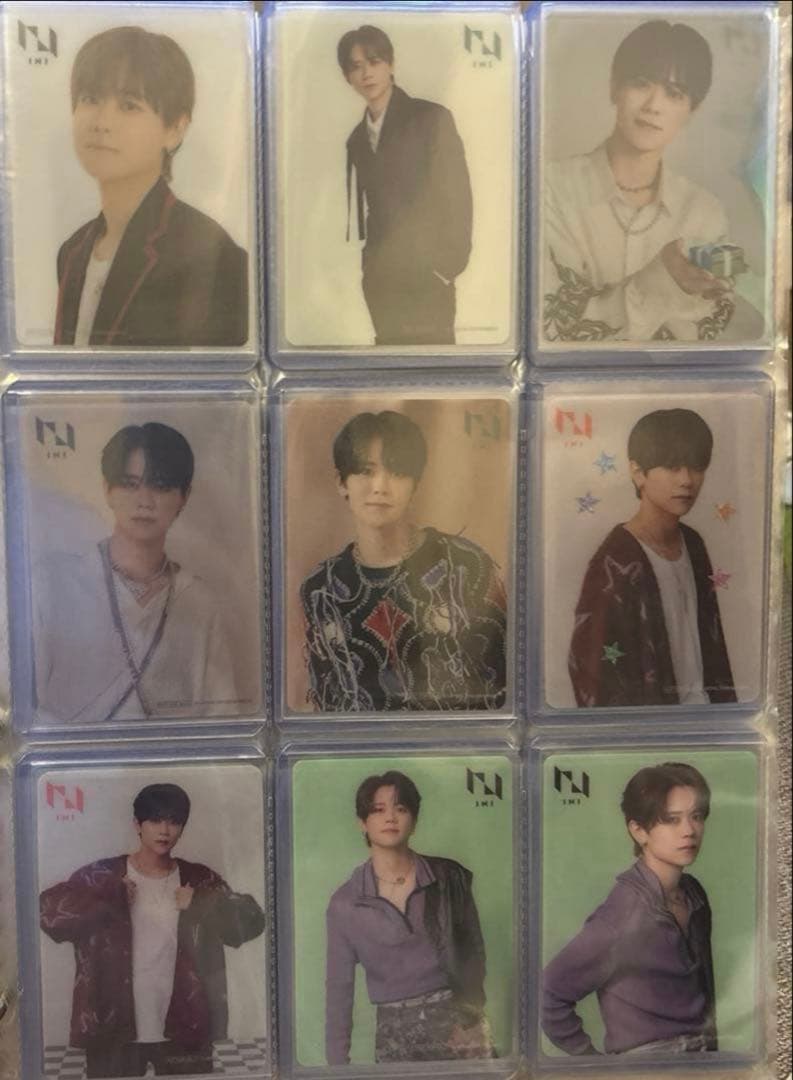 INI 藤牧京介 クリアトレカ セット