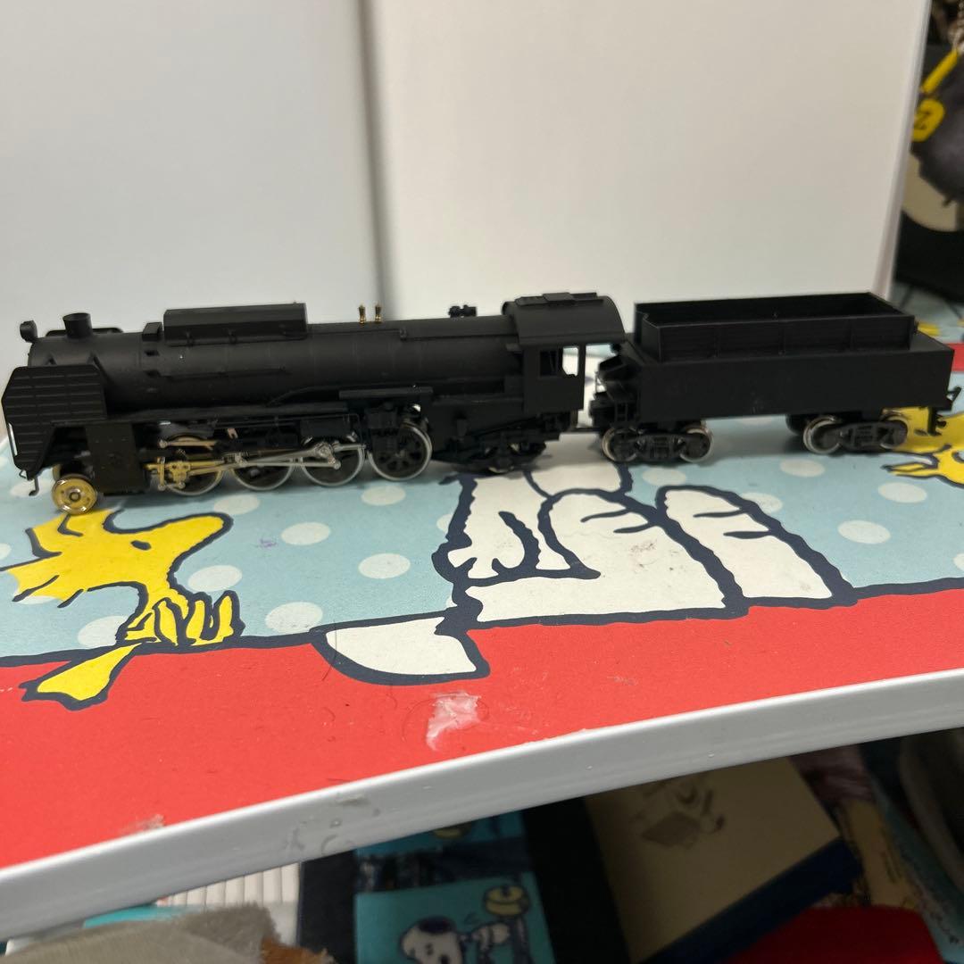 Adachi HOゲージ Ｄ52戦時型 蒸気機関車【ジャンク】