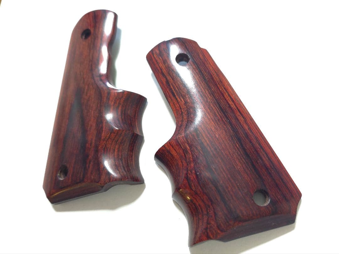 M1911A1 ガバメント 実銃用 ウッドグリップ WA マルイ MEU