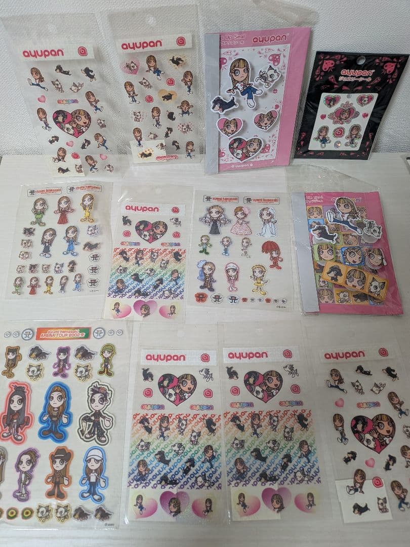 浜崎あゆみ　あゆぱん　ayupan　ステッカー　シール　まとめ売り　平成