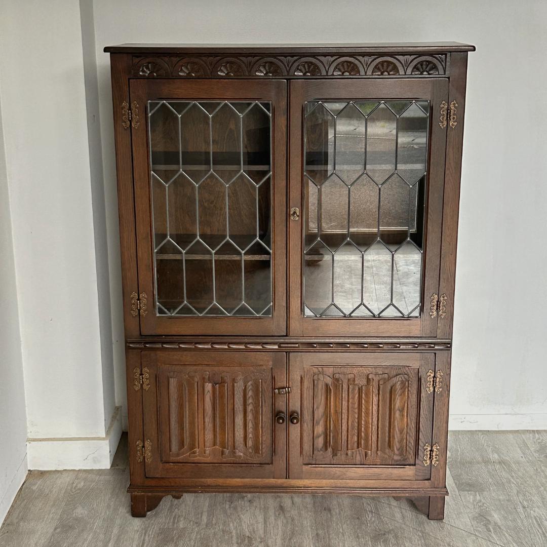 イギリス アンティーク家具 ブックケース 1950年頃 762A