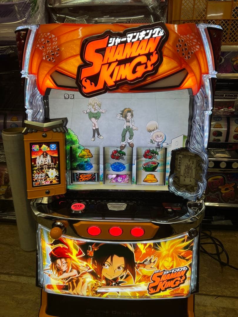 スマスロ実機　シャーマンキング　データ対応ユニット付き