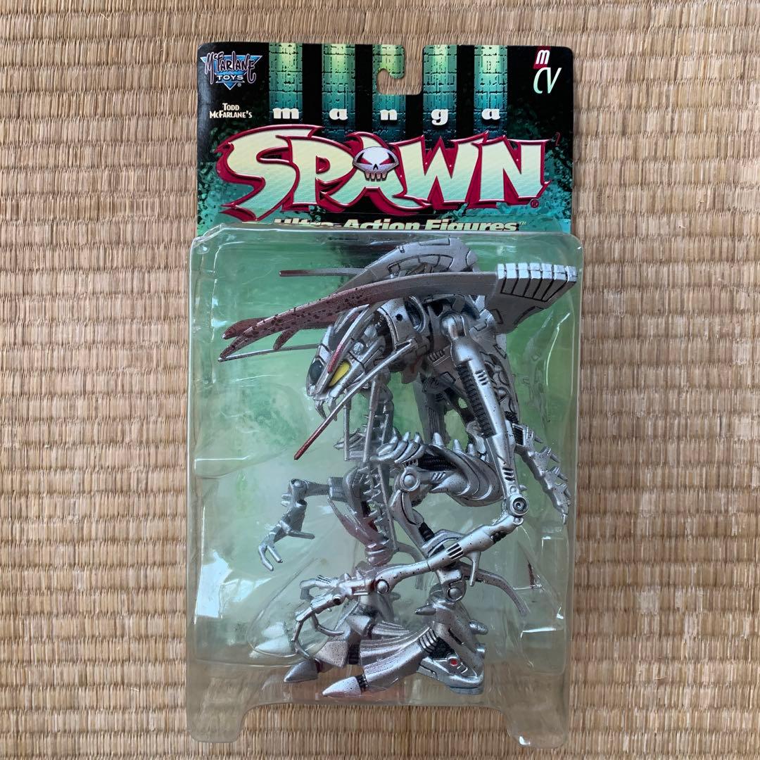 スポーン　Manga Spawn アクションフィギュア シルバー