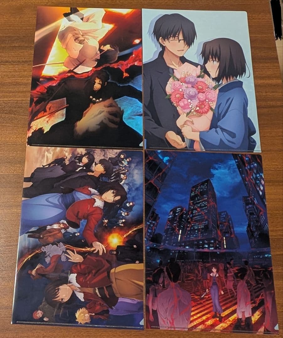 空の境界　公開10周年記念　クリアファイルセット　ufotable