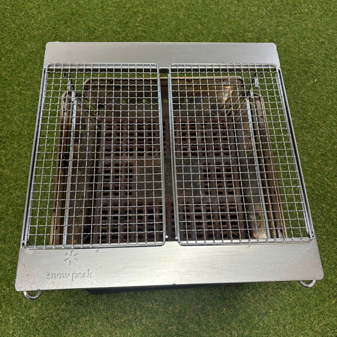 【即日発送】スノーピーク 焚火台L べースプレート 炭床 グリルブリッジセット
